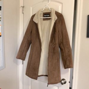 Marvin Richards Faux Suede Coat